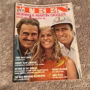 September, 1968 Teen Magazine